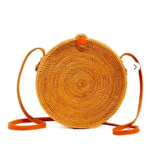 Handmade Ata Bag (round) - woven